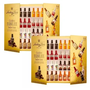 2-PACK Anthon Berg Dark Chocolate Liqueur Liquor 2.2 Lbs 64 Bottles New Sealed