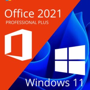 Wiindows, 11 Pro + Office 2021 Pro Plus 1 PC Activation Lifetime